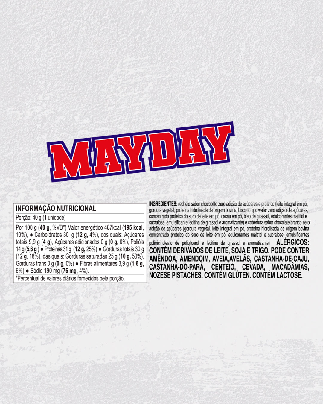 MAYDAY – CHOCOBAR BRANCO COM CHOCOBLITO