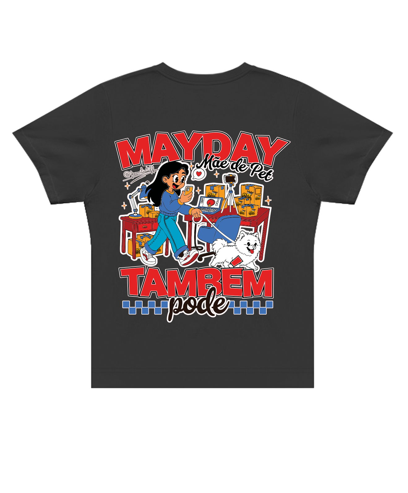 Camiseta Feminina Smooth Cotton Mayday