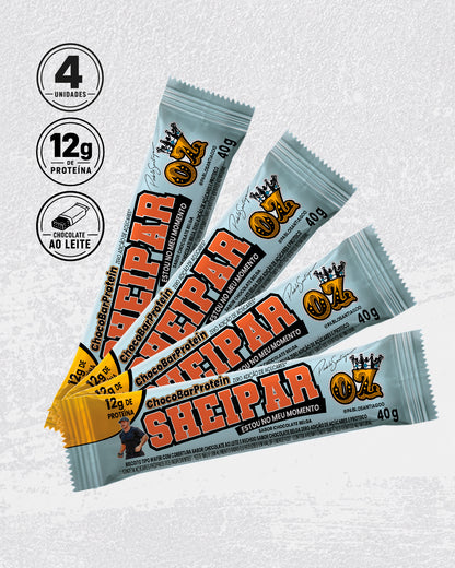 SHEIPAR – CHOCOBAR AO LEITE COM CHOCOLATE BELGA