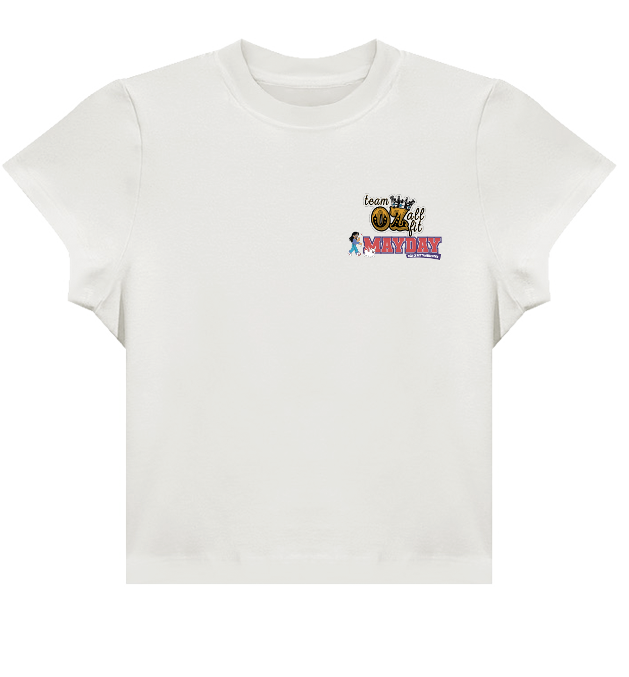 Camiseta Feminina Smooth Cotton Mayday