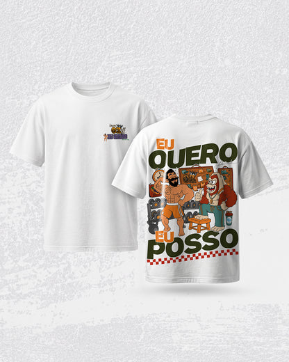 Camiseta Masculina Eu Quero Eu Posso