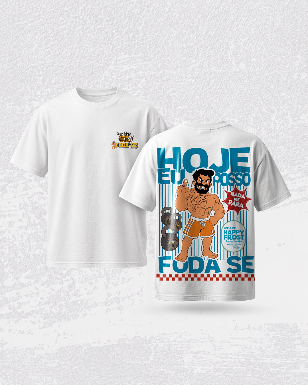 Camiseta Masculina Foda-se
