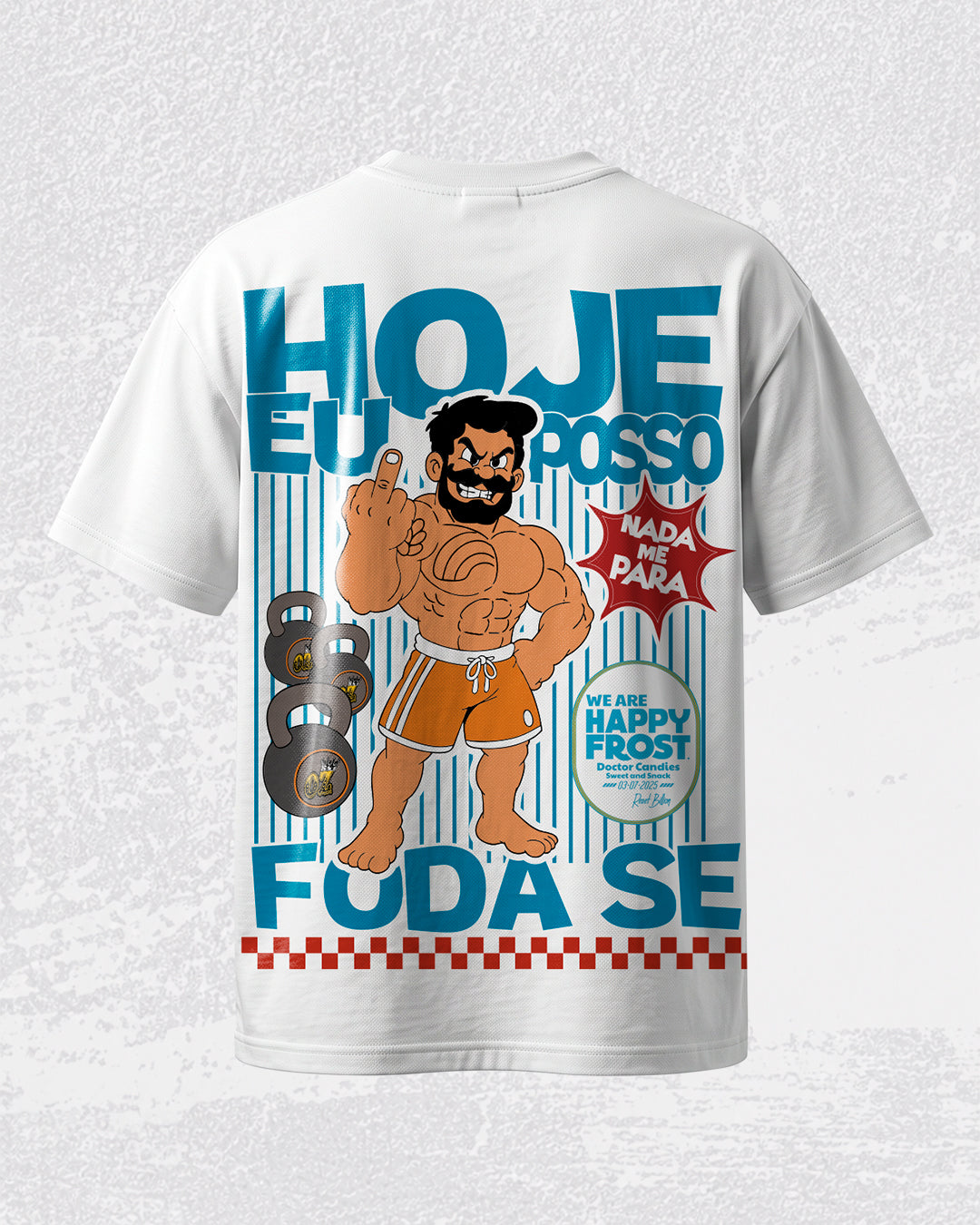 Camiseta Masculina Foda-se