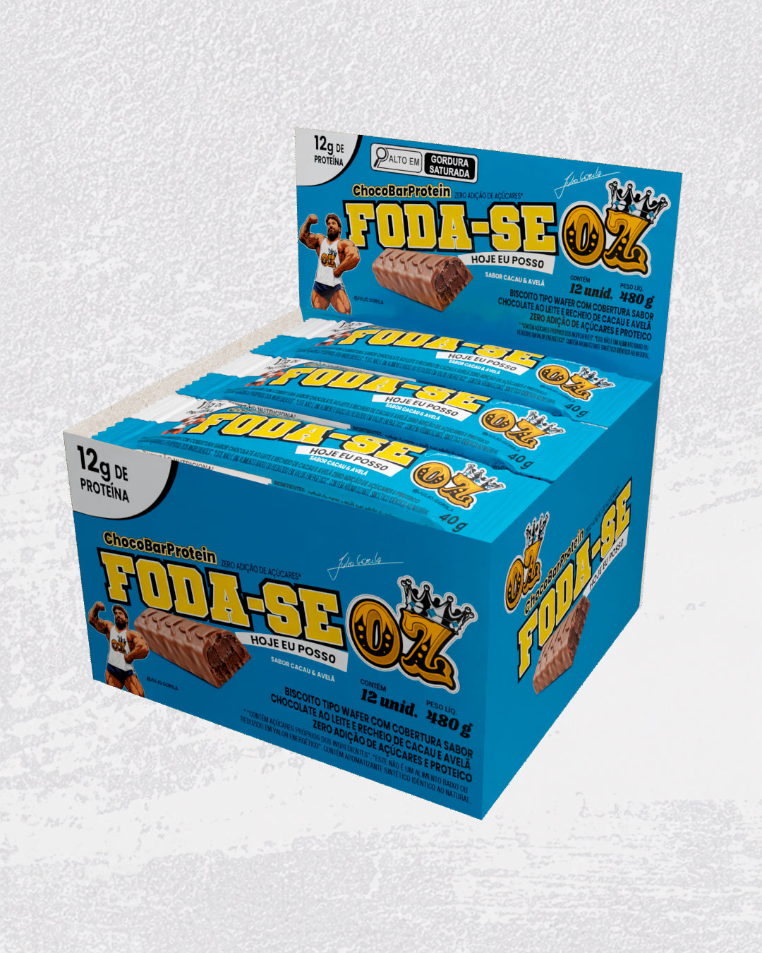 FODA-SE – CHOCOBAR AO LEITE COM CACAU E AVELÃ