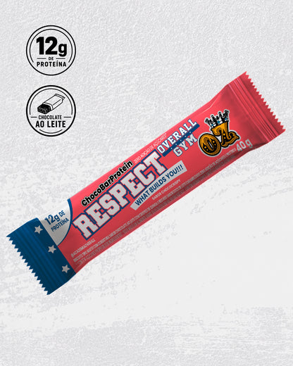 OVERALL GYM – CHOCOBAR AO LEITE CROCANTE COM DOCE DE LEITE