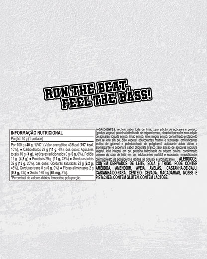 RUN & BASS COLLAB – CHOCOBAR BRANCO COM TORTA DE LIMÃO
