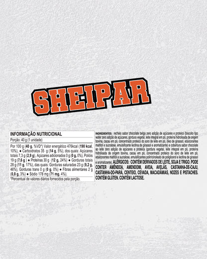 SHEIPAR – CHOCOBAR AO LEITE COM CHOCOLATE BELGA